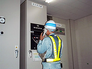 トンネル非常用設備点検