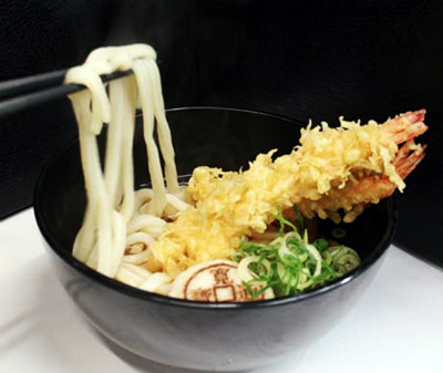 海老天うどん