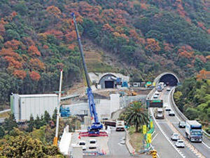 大坂トンネル北工事