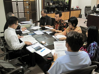 インドネシア公共事業省 道路総局とのミーティング