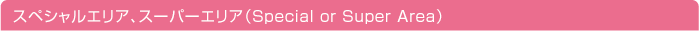 ���ڥ���륨�ꥢ�������ѡ����ꥢ��Special or Super Area�ˡ�S�֥���