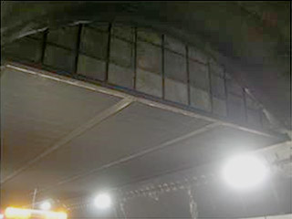 トンネル天井板　設置イメージ