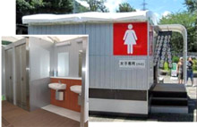 （4）臨時トイレの設置