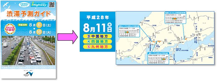 渋滞予測ガイド