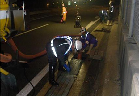 道路保全工事・点検作業