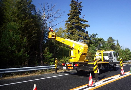 道路保全工事・点検作業