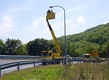 道路照明設備点検
