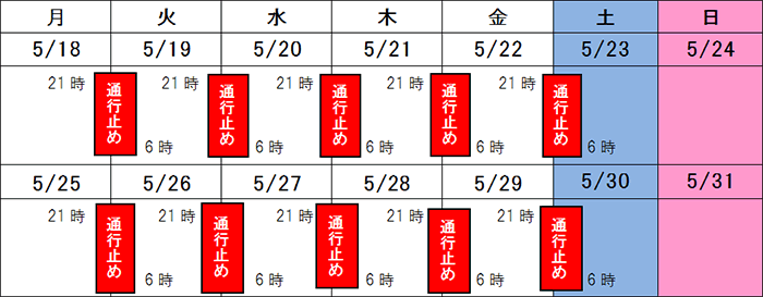 日程