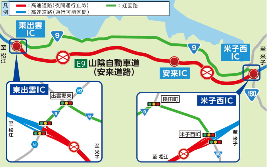 迂回路図