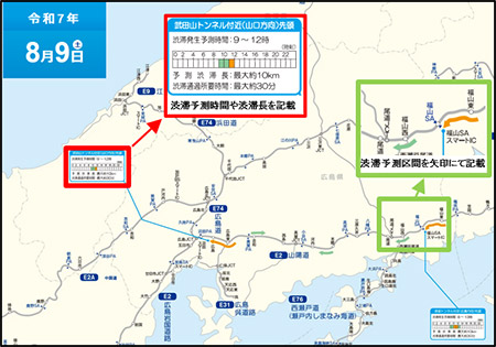 渋滞予測ガイド