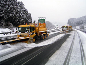 除雪作業