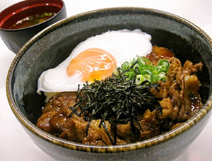 道口　豚かば丼