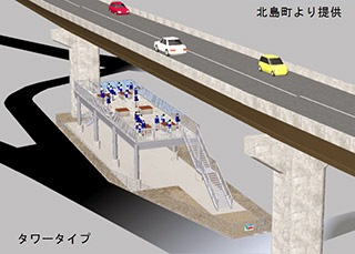北島町今切港地区