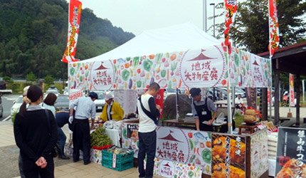 過去に実施した地域物産展の状況