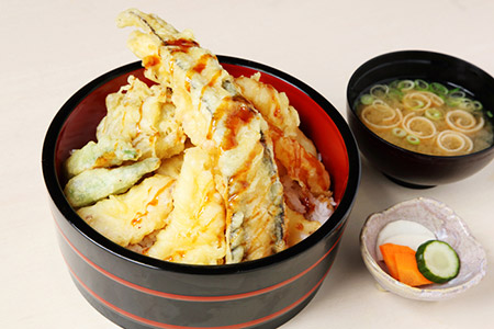 【山陽自動車道 下松SA 上り線】幕末海鮮天丼 1,480円（税込）