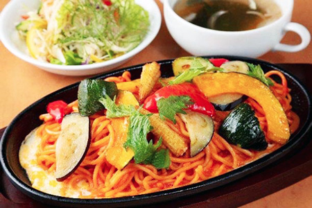 夏野菜のちゃスパ