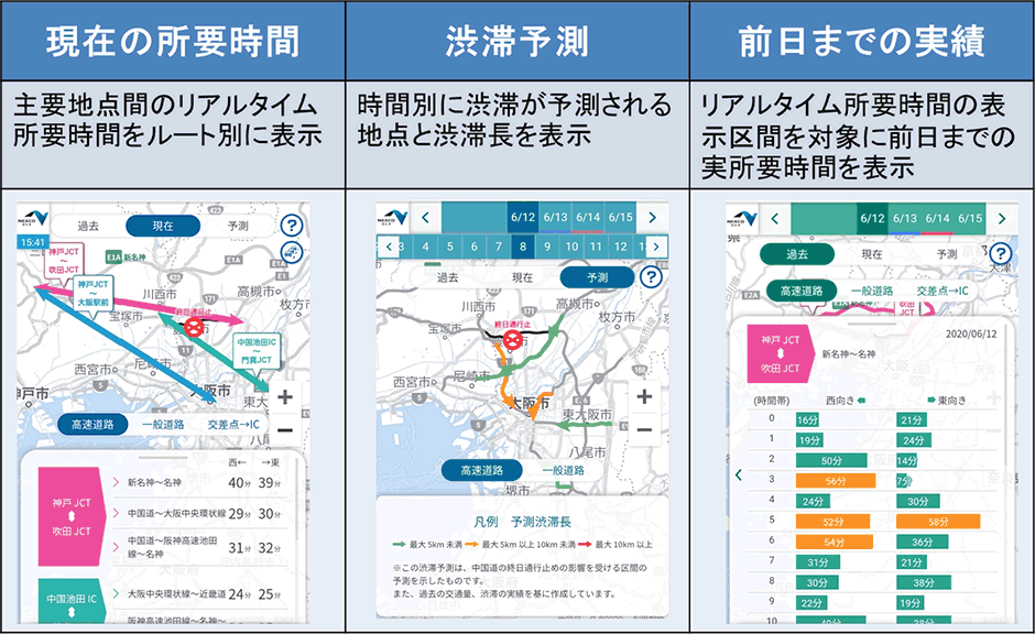 工事専用WEBサイト内「みちトク交通ナビ」