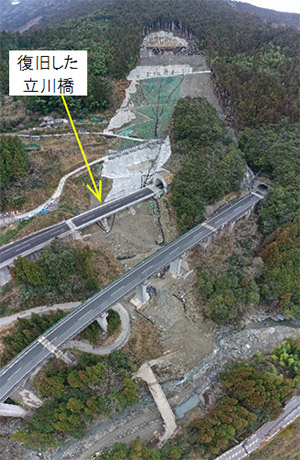 高知自動車道　立川橋