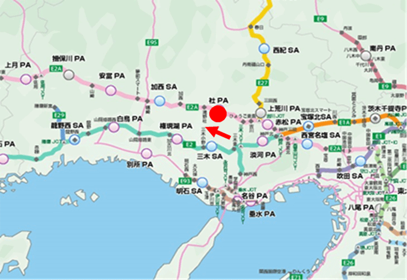 リニューアル 店舗位置図