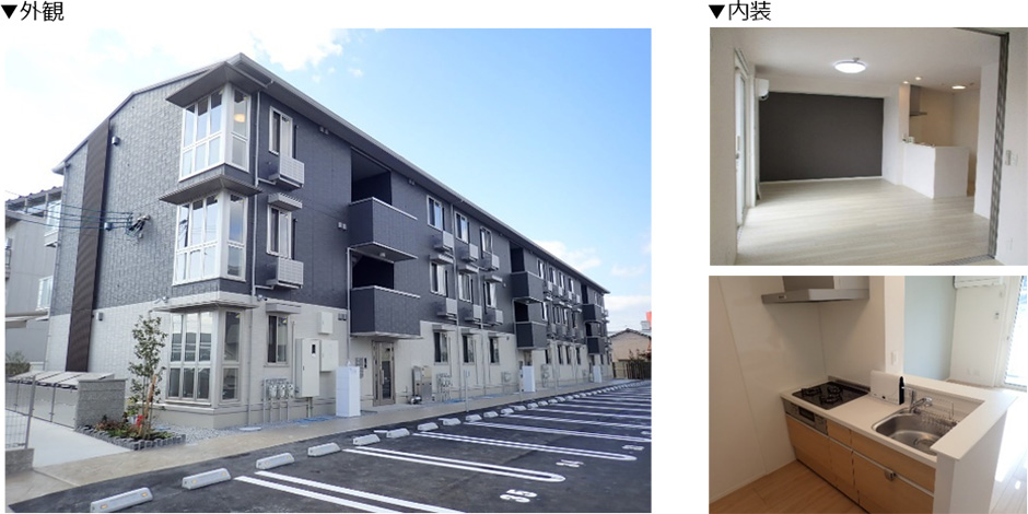 新たにファミリー層向けの賃貸マンション