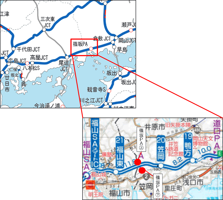 店舗位置図