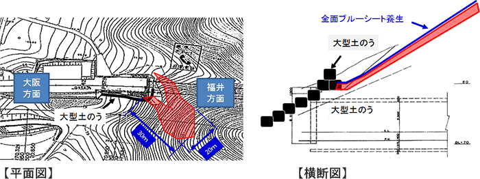 57.9kp付近の災害