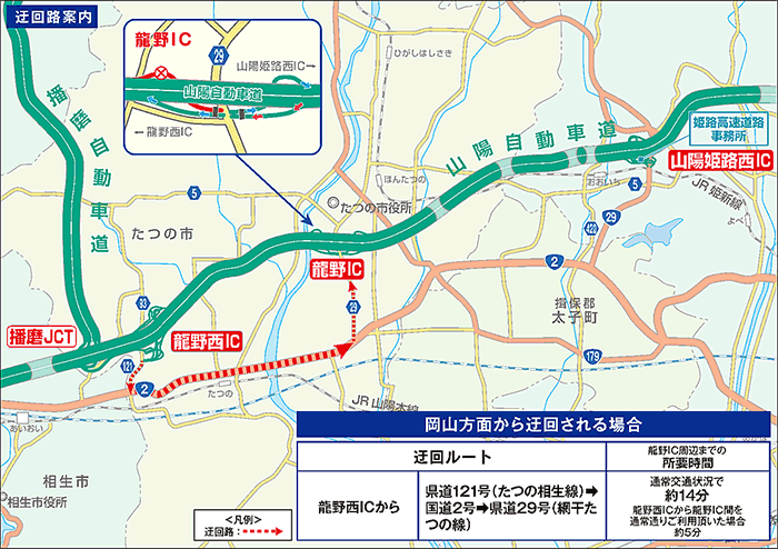 迂回路案内