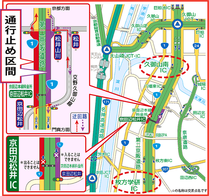 通行止め区間