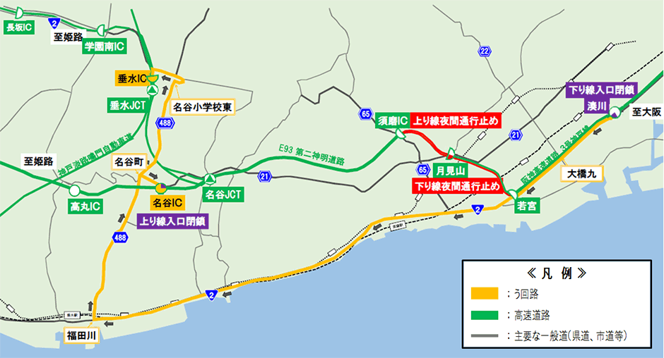 う回路案内