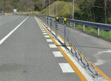 ワイヤロープ設置工事