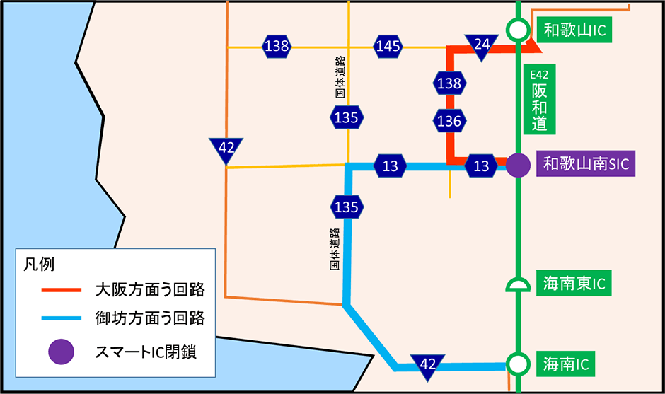 う回路案内