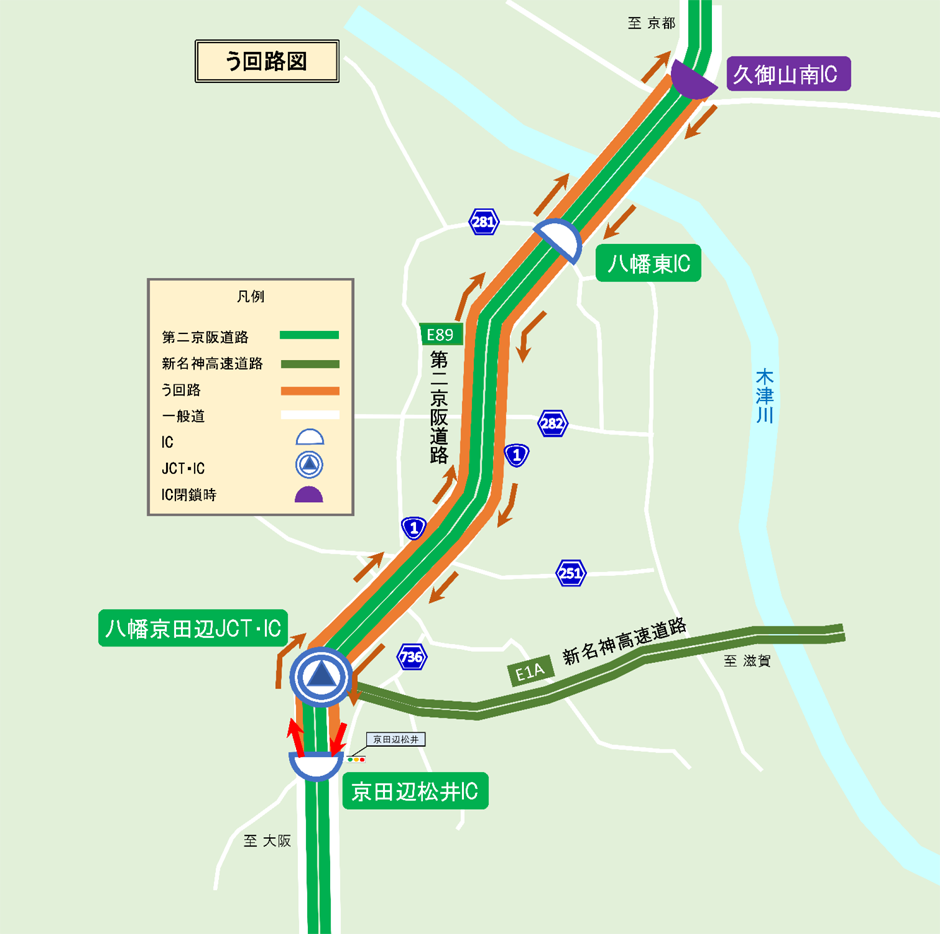 う回路案内