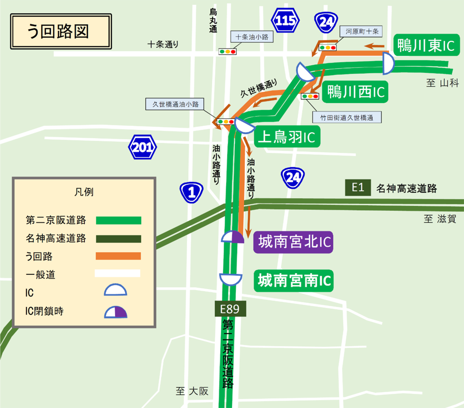 う回路案内