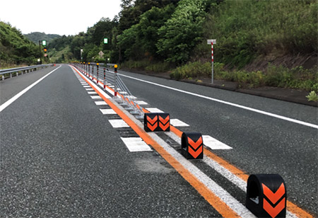 ワイヤロープ設置工事