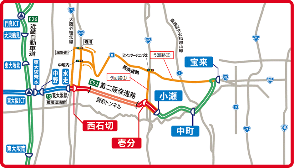 う回路案内