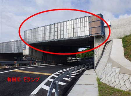 足場撤去工事（イメージ）