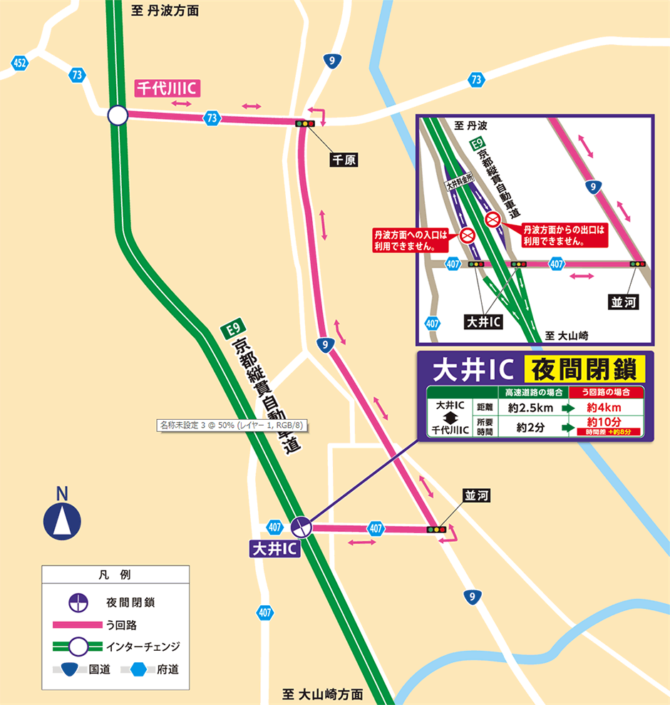 う回路案内