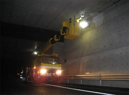 道路照明点検(作業イメージ)