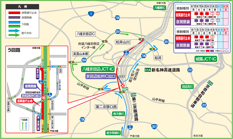 う回路案内