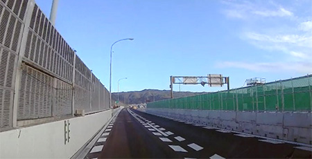 幅員減少規制の状況（通行車内）