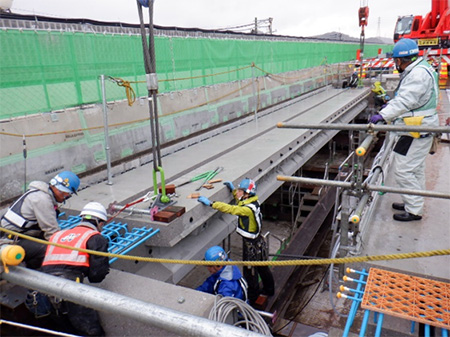 幅員減少規制の状況（通行車内）