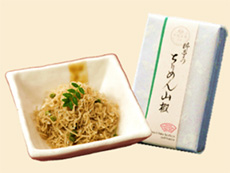 「下鴨茶寮」ちりめん山椒
