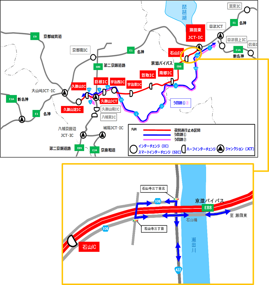 う回路案内
