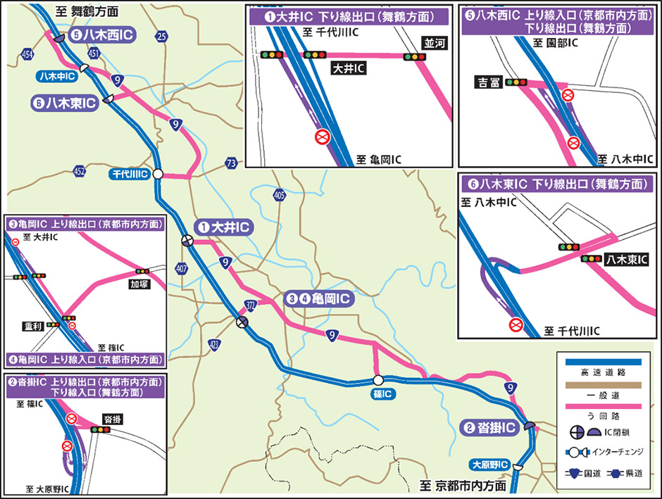 う回路案内