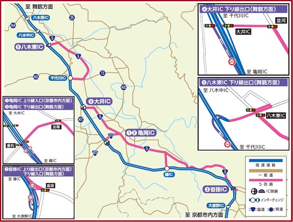 う回路案内