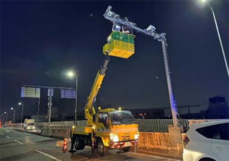 道路付属物点検(作業イメージ)