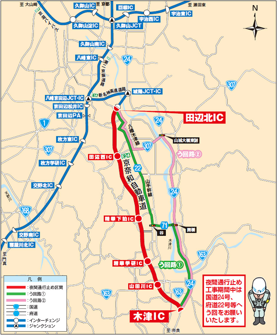 う回路案内
