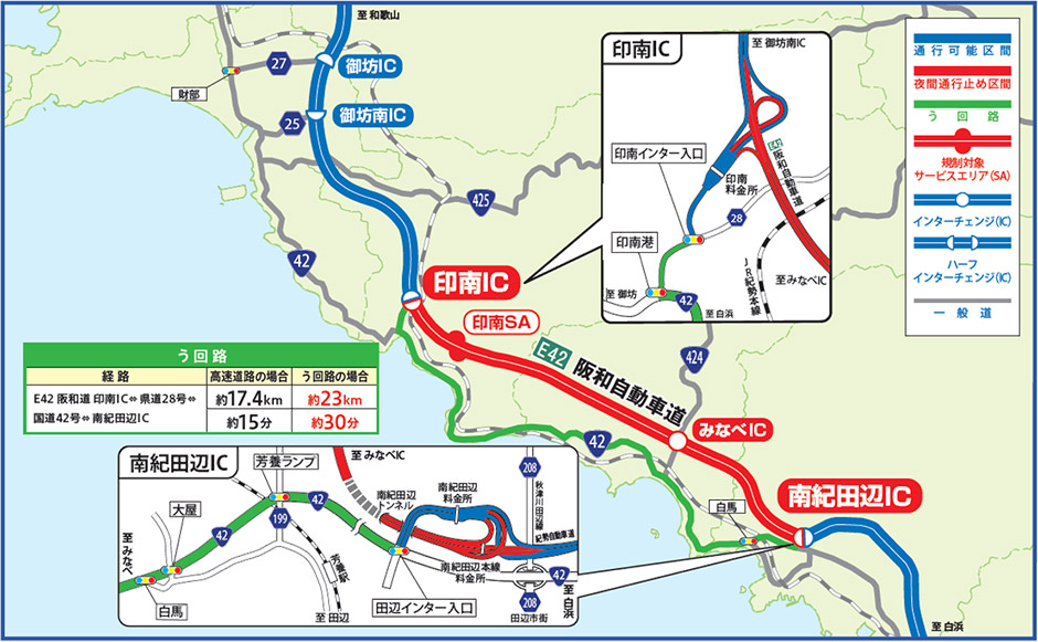 う回路案内