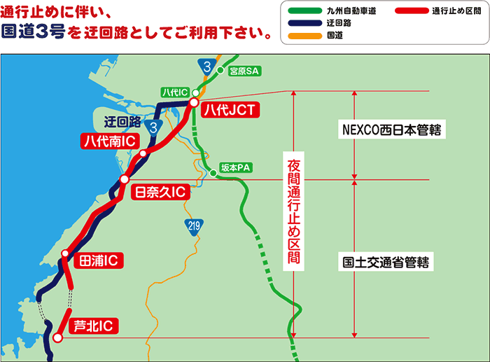 えびのIC～人吉IC間