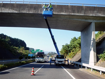 橋梁点検